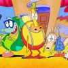 Rockos Modern Life Characters Paint By Numbers