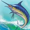 Sailfish Fish Art Paint By Numbers