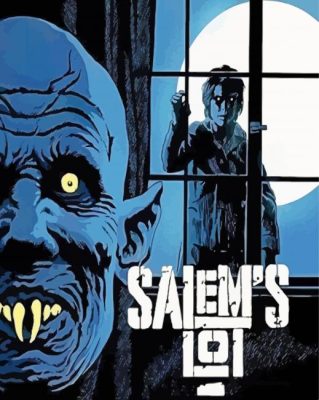 Salems Lot Movie Poster Paint By Numbers