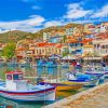 Samos Greece Paint By Numbers