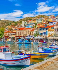 Samos Greece Paint By Numbers