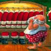 Santa's Closet Paint By Numbers