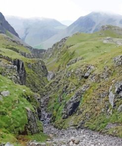 Scafell Pike Mountain Paint By Number