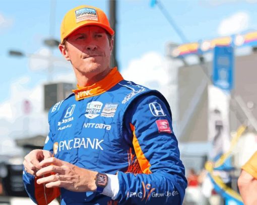 Scott Dixon Paint By Numbers