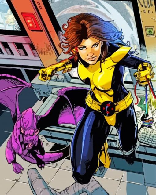 Shadowcat Paint By Numbers