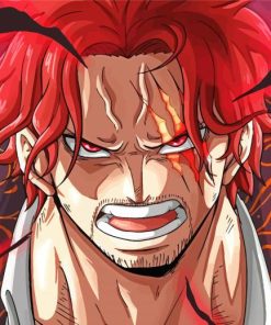 Shanks One Piece Manga Anime Paint By Numbers