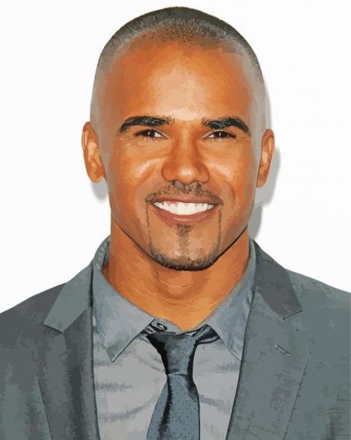 Shemar Moore Actor Paint By Numbers