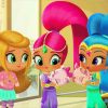 Shimmer And Shine Animation Characters Paint By Numbers