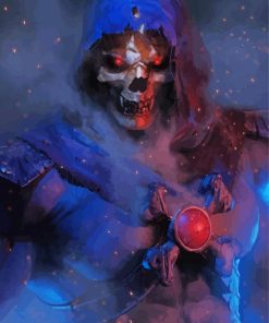 Skeletor Super Villan Paint By Numbers