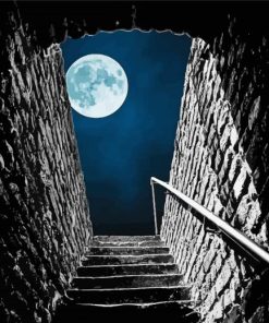 Stairway To Moon Paint By Numbers