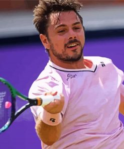 Stan Wawrinka Paint By Numbers