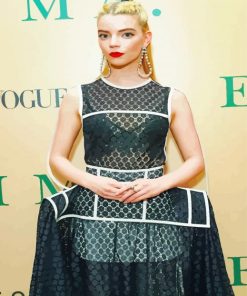 Stylish Anya Taylor Joy Paint By Number