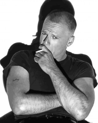 Stylish Bruce Willis Paint By Numbers