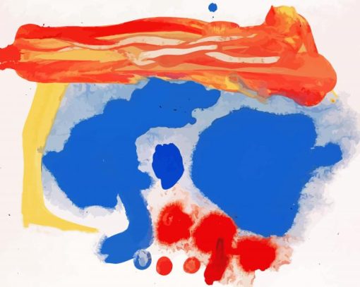 Summerscene Provincetown By Helen Frankenthaler Paint By Numbers