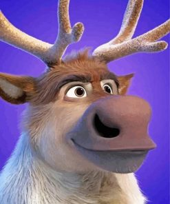 Sven Frozen Paint By Numbers