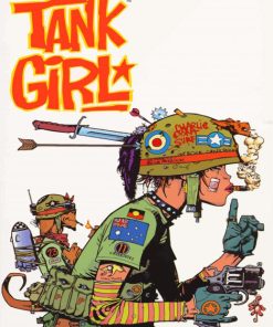 Tank Girl Poster Paint By Numbers