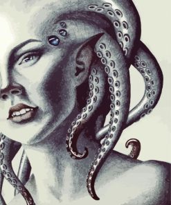 Tentacles Elf Paint By Numbers