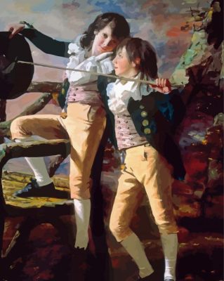 The Allen Brothers Henry Raeburn Paint By Number