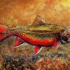 The Brook Trout Fish Paint By Numbers