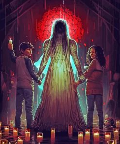 The Curse Of La Llorona Poster Paint By Numbers