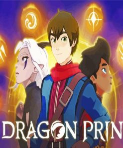 The Dragon Prince Animation Poster Paint By Numbers