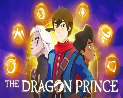 The Dragon Prince Animation Poster Paint By Numbers