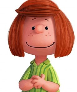 The Peanuts Peppermint Patty Paint By Numbers