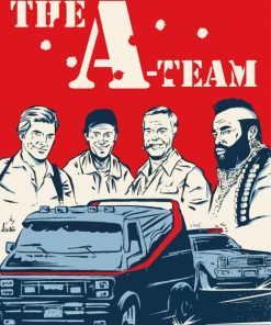 The A Team Paint By Numbers