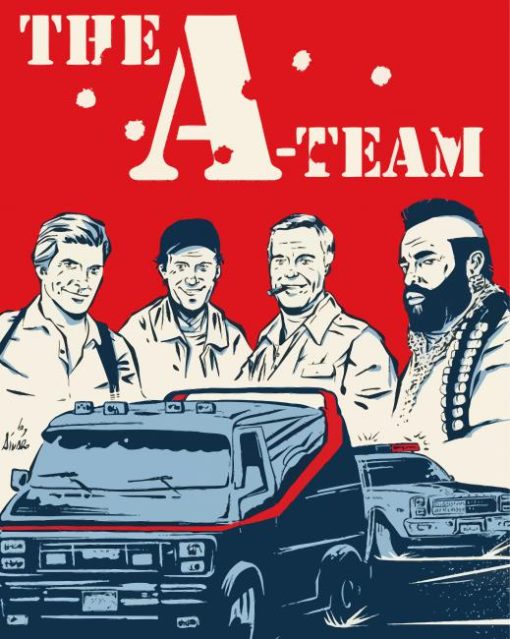 The A Team Paint By Numbers