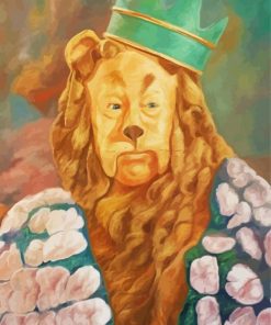 The Cowardly Lion Paint By Numbers