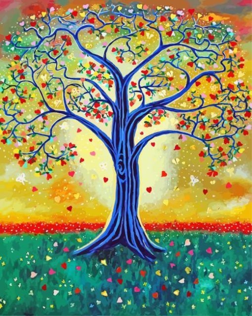 The Giving Tree Art Paint By Numbers