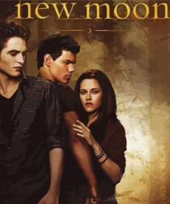 Twilight New Moon Film Poster Paint By Numbers