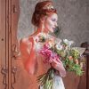 Vintage Wedding Bride Paint By Numbers