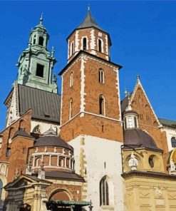 Wawel Royal Castle Building Paint By Numbers