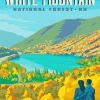 White Mountains Poster Paint By Numbers