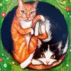 Yin Yang Cats Art Paint By Numbers