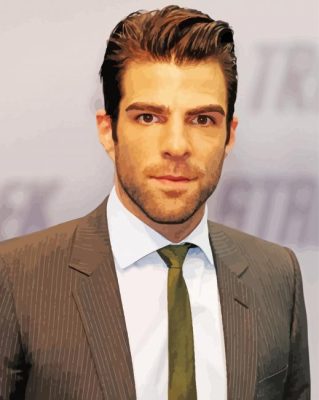 Zachary Quinto Paint By Numbers