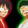 Zoro luffy One Piece Paint By Numbers