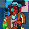 Abstract Native Man John Nieto Paint By Numbers