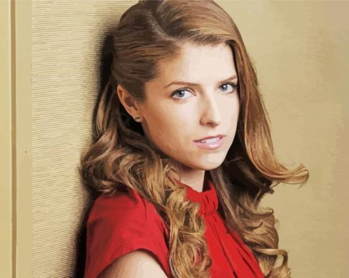 Actress Anna Kendrick Paint By Numbers