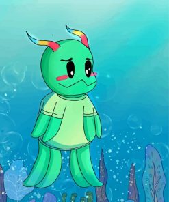 Adorable Plankton Paint By Numbers