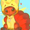 Adorable Vulpix Paint By Numbers