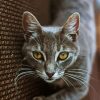 Aesthetic Grey Tabby Cat Paint By Numbers