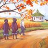 Aesthetic Amish Children Paint By Numbers