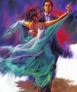 Aesthetic Ballroom Dance Paint By Numbers