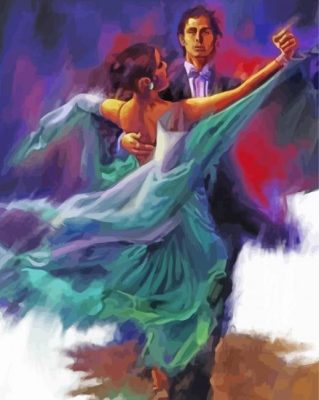 Aesthetic Ballroom Dance Paint By Numbers