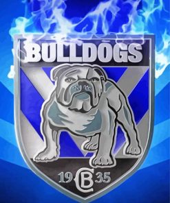 Aesthetic Canterbury Bulldogs Paint By Numbers