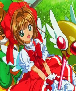 Aesthetic Cardcaptors Anime Paint By Numbers