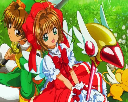 Aesthetic Cardcaptors Anime Paint By Numbers