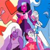 Aesthetic Crystal Gems Paint By Numbers